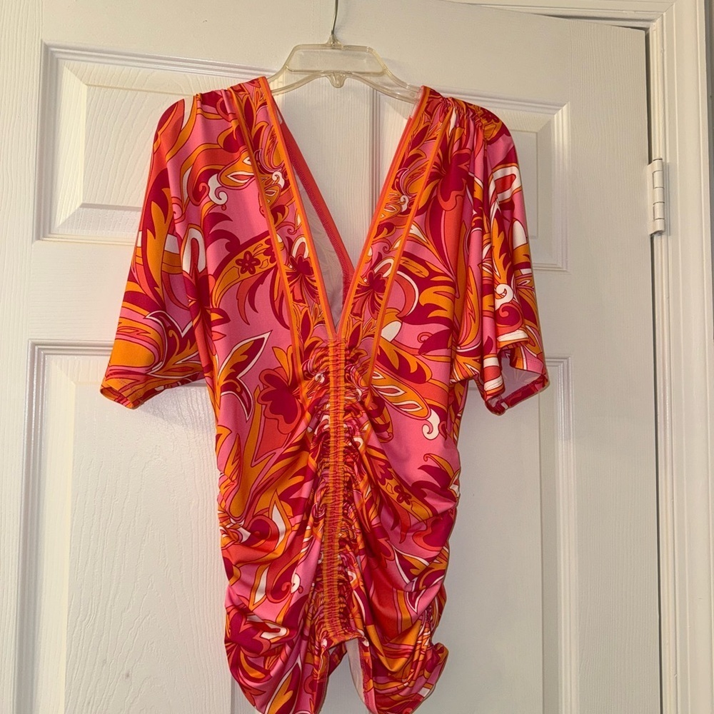 Orange and Pink Boston Proper Top! - Picture 2 of 3